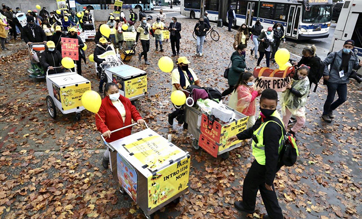 Street vending in NYC will soon be handled by the sanitation