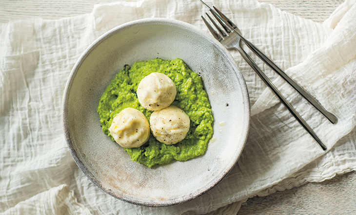 Ricotta Gnudi With Buttery Peas Recipe | James Beard Foundation